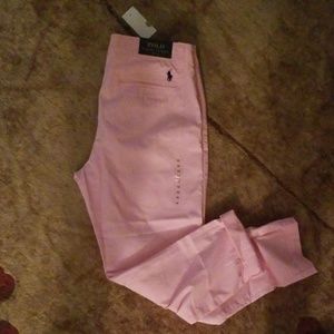 Pink Raloh Lauren Capris